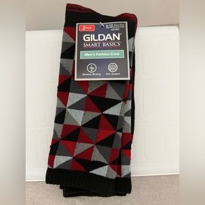Gildan Smart Basics Men’s Fashion Socks Fits Shoe Size 6-12